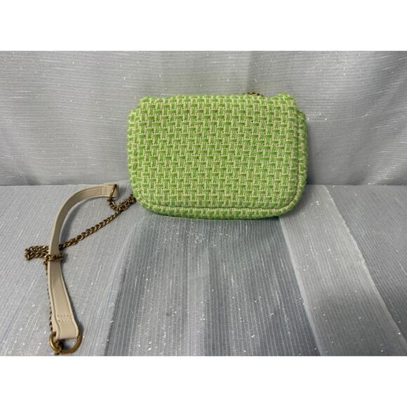 GREEN PLAID H & M PURSE - Picture 4 of 6